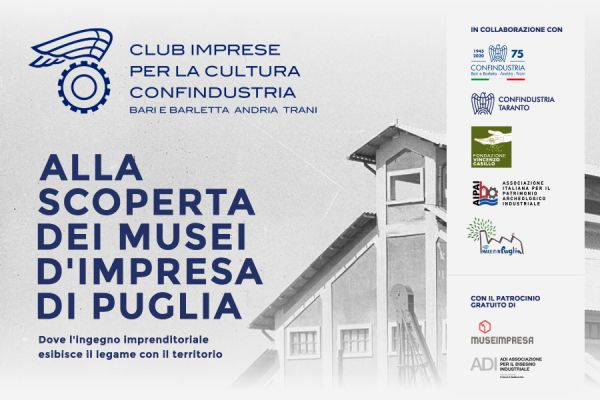 Convegno online alla scoperta dei Musei d&#039;Impresa di Puglia