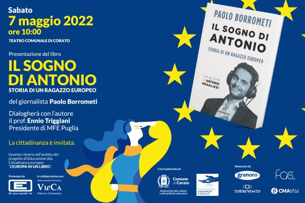 Il sogno europeo di Antonio Megalizzi al Teatro di Corato