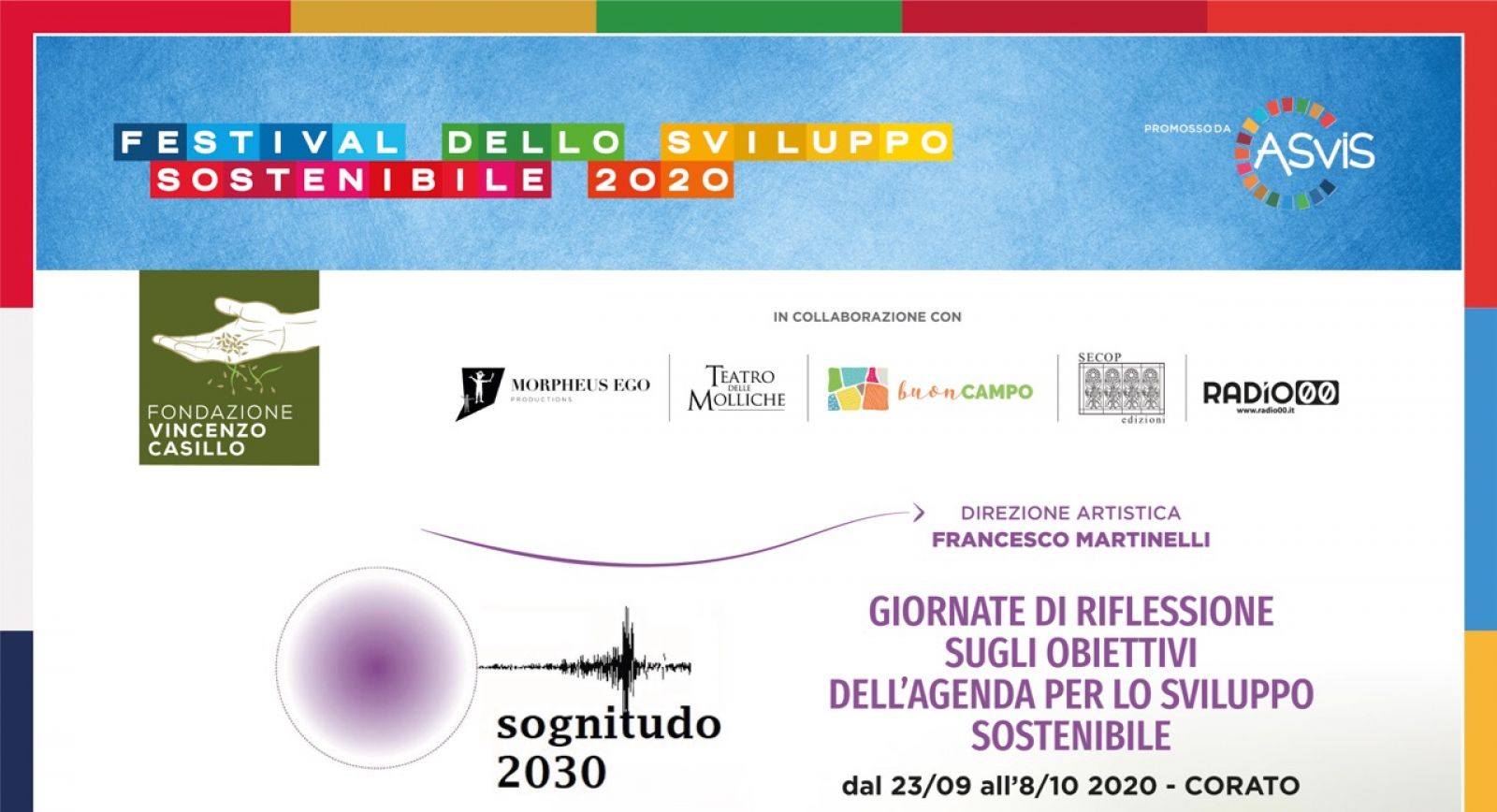 Sognitudo 2030: Corato partecipa al Festival dello Sviluppo Sostenibile